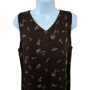 Floral Sleeveless Maxi Dress V-Neck  cottagecore whimsygoth fairycore boho